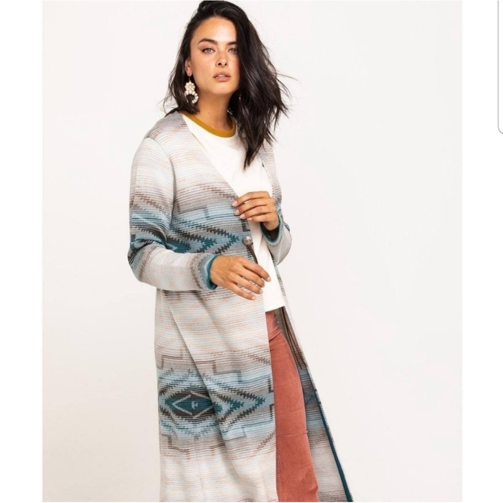 Pendleton Pinyon Merino Wool Duster - S - Picture 8 of 9